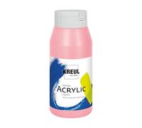 KREUL 17078-Triton Acrylic Liquid Rosé 750 ml, Peinture Acrylique de qualité supérieure pour études avec caractère légèrement Fluide, séchage Mat Profond