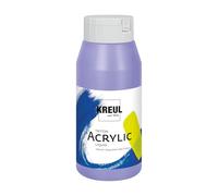 KREUL 17079 - Triton Acrylic Liquid Lavendel 750 ml, Peinture acrylique de qualité supérieure, qualité d'étude, caractère légèrement fluide, séchage mat profond
