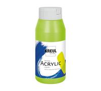 KREUL 17084 - Triton Acrylic Liquid Vermillon 750 ml, Peinture acrylique de qualité supérieure pour études, à caractère légèrement fluide, séchage en profondeur mat