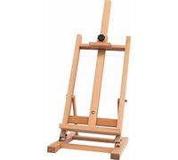 Kreul 17101 - Solo Goya Chevalet de Table en Bois de hêtre Massif, entièrement monté, pour Une Hauteur de Tableau jusqu'à 50 cm, réglable en Hauteur et en Inclinaison, Hauteur Totale env. 74,5 cm