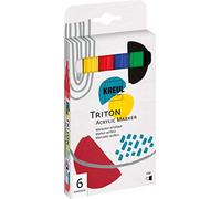 Generique – Etui de 6 marqueurs Solo Goya Acrylmarker peinture – Pointe 1–4 mm – Assortis