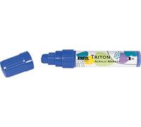 KREUL 17919 - SOLO Goya TRITON Acrylic Paint Marker, pointe biseautée, 15 mm, bleu ultramarine