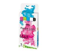 KREUL 18199 - PaperLove Marker Set, composé de Black Lines, White Lines et Water Color - Combinaison de crayons pour le design graphique, le handlettering et les illustrations