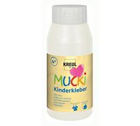 KREUL 24383 - Mucki Colle pour enfant Flacon de 750 ml Soluble dans l’eau, sans solvant, sans PVC, inodore, polyvalente, sans parabène, sans gluten, sans lactose, végane, lavable et transparente