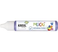 'KREUL 24408 Window Color Pen "MUCKI, lilas, 29 ml