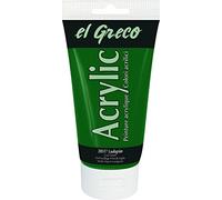 Kreul 28517 - El Greco Acrylic, Tube de 150 ML en Vert Feuillage, Peinture Acrylique Brillante hautement pigmentée, qualité d'étude, Peut être Peinte avec du Beurre, pour Une Peinture pâteuse