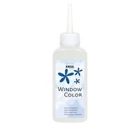 KREUL 42702 - Window Color blanc neige 80 ml, peinture pour fenêtres à base d'eau, avec surface structurée, pour verre, miroirs, carrelages et autres surfaces lisses