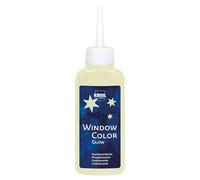 KREUL 42740 - Window Color Jaune Fluo 80 ML, Peinture pour fenêtres à Base d'eau, avec Surface structurée, pour Verre, miroirs, carrelages et Autres Surfaces Lisses