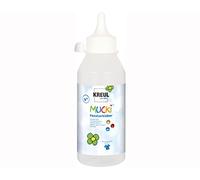 Kreul 42802 - Colle pour fenêtres Mucki, Flacon de 250 ML, sans solvant, inodore, Lavable, Convient pour Coller des décorations et des bricolages sur Les fenêtres