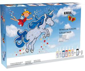 Kreul 42844 Ensemble de couleurs pour le verre 7 x 80 ml 1 pc
