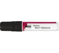 Kreul 46219 Acrylic Matt Marker XXL with Chisel Tip Approx. 15 mm Black Matte Pe