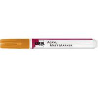 Kreul 46233 Marqueur acrylique mat Medium avec pointe ogive env. 2-4 mm, orange mat, peinture acrylique permanente à base d'eau, pour accents en filigrane