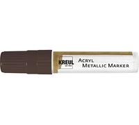 Kreul 46253 - Acrylique Marqueur Métallique avec Pointe biseautée, XXL, 15 mm, cuivre