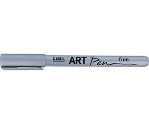 KREUL 47953 - Art Pen Fine, 1-2 mm, argent