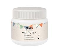 KREUL 49141 - Art Potch Nature, transparent, 150 ml, colle de serviettage et de décoration à base d'eau, pour bois, céramique, pierre et carton