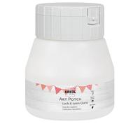 KREUL 49152 - Art Potch Vernis colle transparent et brillant 250 ml Colle à base d’eau pour la décoration et le serviettage Convient pour le bois, la céramique, la pierre et le carton