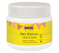 KREUL 49251 - Art Potch Vernis colle transparent 150 ml Colle à base d’eau pour la décoration et le serviettage Convient pour le bois, la céramique, la pierre et le carton