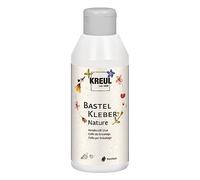 KREUL 49372 - Colle de bricolage Nature, 250 ml, à base d'eau, sans solvant, inodore, colle de décoration durable et polyvalente pour enfants