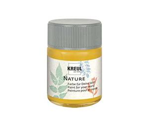 Kreul 49422 - Nature Honeycomb en pot de 50 ml, peinture à l'eau, fabriquée à partir de matières premières durables et naturelles, crémeuse, à séchage rapide et résistante à la lumière