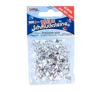 Kreul 49629 Pierres triangulaires - Transparent - 100 pièces