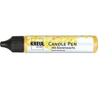 C. Kreul Stylo pour bougies 49733 – Peinture cire d'abeille, pointe fine, doré pailleté, 29 ml