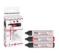 KREUL Pluster & Liner Pen, set de 3 G