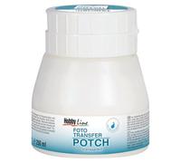 KREUL 49952 - Foto Transfer Potch Médium de transfert photo 250 ml Brillant satiné, transparent après séchage Pour transférer des impressions, des coupures de presse et des photos