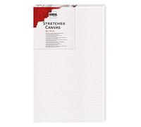 KREUL 593070 - Stretched Canvas, châssis 30 x 70 cm en qualité débutant, pour peinture acrylique et gouache, toile en coton avec 4 couches de fond, White