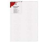 KREUL 596080 - Stretched Canvas, châssis 60 x 80 cm en qualité débutant, pour peinture acrylique et gouache, toile en coton avec 4 couches de fond, White