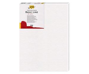 KREUL 610012 - Solo Goya Basic Line Châssis entoilé 100 x 120 cm Toile en coton avec 4 couches d’apprêt Idéal pour la gouache, la peinture acrylique et la peinture à l’huile