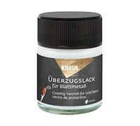 Kreul 611650 99400-Vernis Pot de 50 ML, Vernis de Protection et de Finition Transparent, très Brillant, pour Objets dorés à la Feuille, à Base d'eau