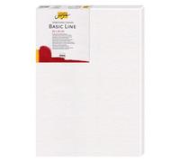 Kreul 62040-Solo Goya Stretched Canvas Basic Line, châssis 20 x 40 cm, avec Toile 4 Fois apprêtée, pour Huile, Acrylique et Gouache, Coton, White