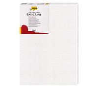 KREUL 670140 - Solo Goya Stretched Canvas Basic Line, châssis env. 70 x 140 cm, avec toile en coton 4 fois apprêtée, pour huile, peinture acrylique et gouache, White