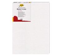 Kreul 680100 - Solo Goya Stretched Canvas Basic Line, châssis env. 80 x 100 cm, avec Toile en Coton 4 Fois apprêtée, pour Huile, Peinture Acrylique et Gouache, Blanc