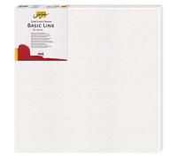 Kreul 68080-Solo Goya Stretched Canvas Basic Line, châssis env. 80 x 80 cm, avec Toile en Coton 4 Fois apprêtée, pour Huile, Peinture Acrylique et Gouache, 10125382, White