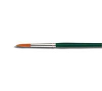 Kreul 721003 - Pinceaux universels Basic Synthetics en Poils de Nylon Fins, Ronds, Taille 3, pour l'art, Les Loisirs, l'école et la Grande consommation