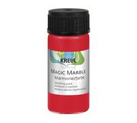 KREUL 73205 Magic Marble Peinture pour marbrure, 20 ML, Rouge
