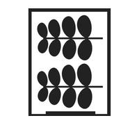 Kreul 74871 - Feuille de pochoir flexible A5 - négative, flexible, auto-adhésive et réutilisable, pour des designs individuels