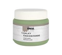 C. Kreul Peinture à la craie Chalky 75318 – Pot plastique 150 ml, Mat, séchage rapide, Velvet Olive