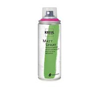 Kreul 76317 - Spray de Couleur Rose, 200 ML, Peinture en Spray Mate Classique à Base d'eau, hautement pigmentée et résistante à l'eau, résistante au polystyrène, pour intérieur et extérieur
