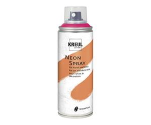 KREUL 76372 Neon Spray d'intérieur, Rose fluo, 200 ml - Version Allemande