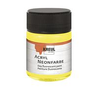 Kreul Flacon 50 Ml Peinture Acrylique Fluorescente Jaune