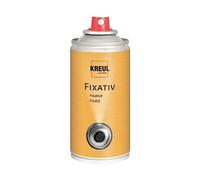 KREUL 800150 - Fixativ, bombe aérosol de 150 ml, film de protection transparent et non brillant pour les dessins à la craie, au fusain et aux crayons de couleur