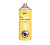 KREUL 810400 - Vernis acrylique transparent, aérosol de 400 ml, vernis de finition pour documents, photos, aquarelles, dessins au fusain et au crayon
