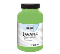 KREUL 8106-275 - Javana peinture sur soie 275 ml, vert, couleur hautement pigmentée et brillante à base d'eau, au caractère fluide et liquide, pénètre profondément dans les fibres