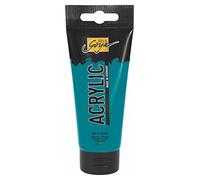KREUL 84117 - Solo Goya Acrylic Peinture acrylique Tube de 100 ml Turquoise Peinture à base d’eau crémeuse, polyvalente, opaque et résistante à l’eau Qualité étude Séchage rapide avec un aspect mat