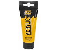 Kreul 84122 - Solo Goya Acrylic, Tube de 100 ML en Ocre Clair, Peinture Acrylique crémeuse Polyvalente de qualité étude, à Base d'eau, séchage Rapide et Mat