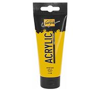 KREUL 84128 - Solo Goya Acrylic, tube de 100 ml en or, peinture acrylique crémeuse polyvalente de qualité étude, à base d'eau, séchage rapide et mat