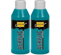 KREUL 84217 Spot extérieur - Acrylique Turquoise, 250 ML (Lot de 2)