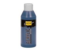 KREUL 84225 - Solo Goya Acrylic paynesgrau, Flacon de 250 ML, Peinture Acrylique crémeuse Polyvalente qualité étude, à Base d'eau, séchage Rapide et Mat